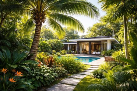 jardin-tropical-palmier-maison-moderne