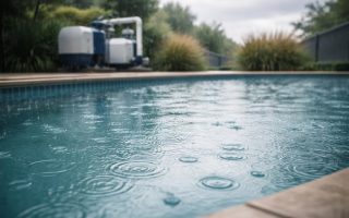 piscine-pluie-ondulations-pompe-nuages