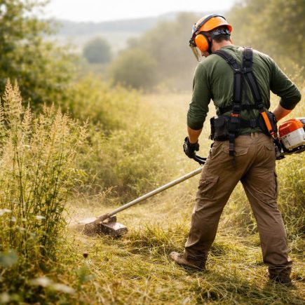 travailleur-jardinage-debroussaille-terrain-sauvage