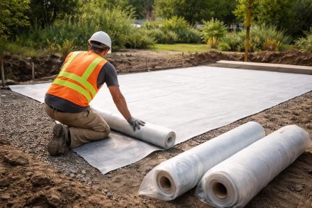 ouvrier-chantier-dalle-beton-jardin