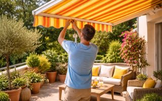 terrasse-ensoleillee-store-banne-plantes