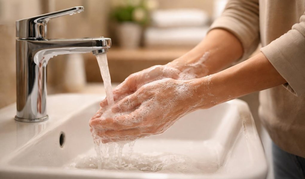 personne-lave-mains-eau-savon
