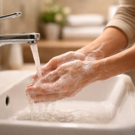 personne-lave-mains-eau-savon
